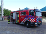 Oefening Brand Wegvervoer Auto Vaart Buitenpost